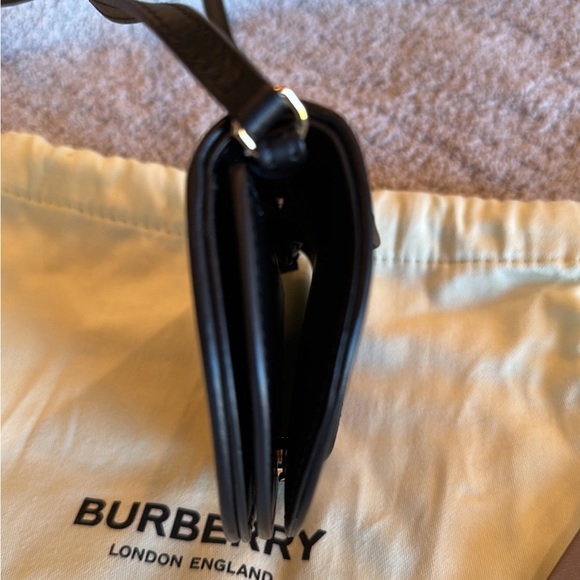 BURBERRY Micro Olympia Tartan Nylon Twill Shoulder Bag - Picture 10 of 13